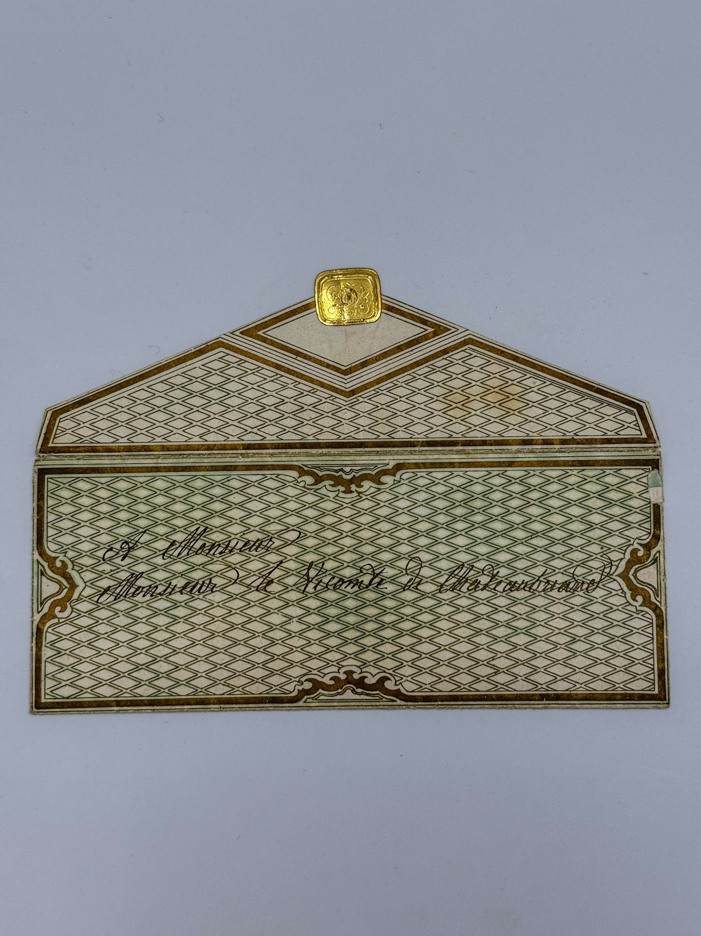 L.A.S. duchesse de Berry à Chateaubriand