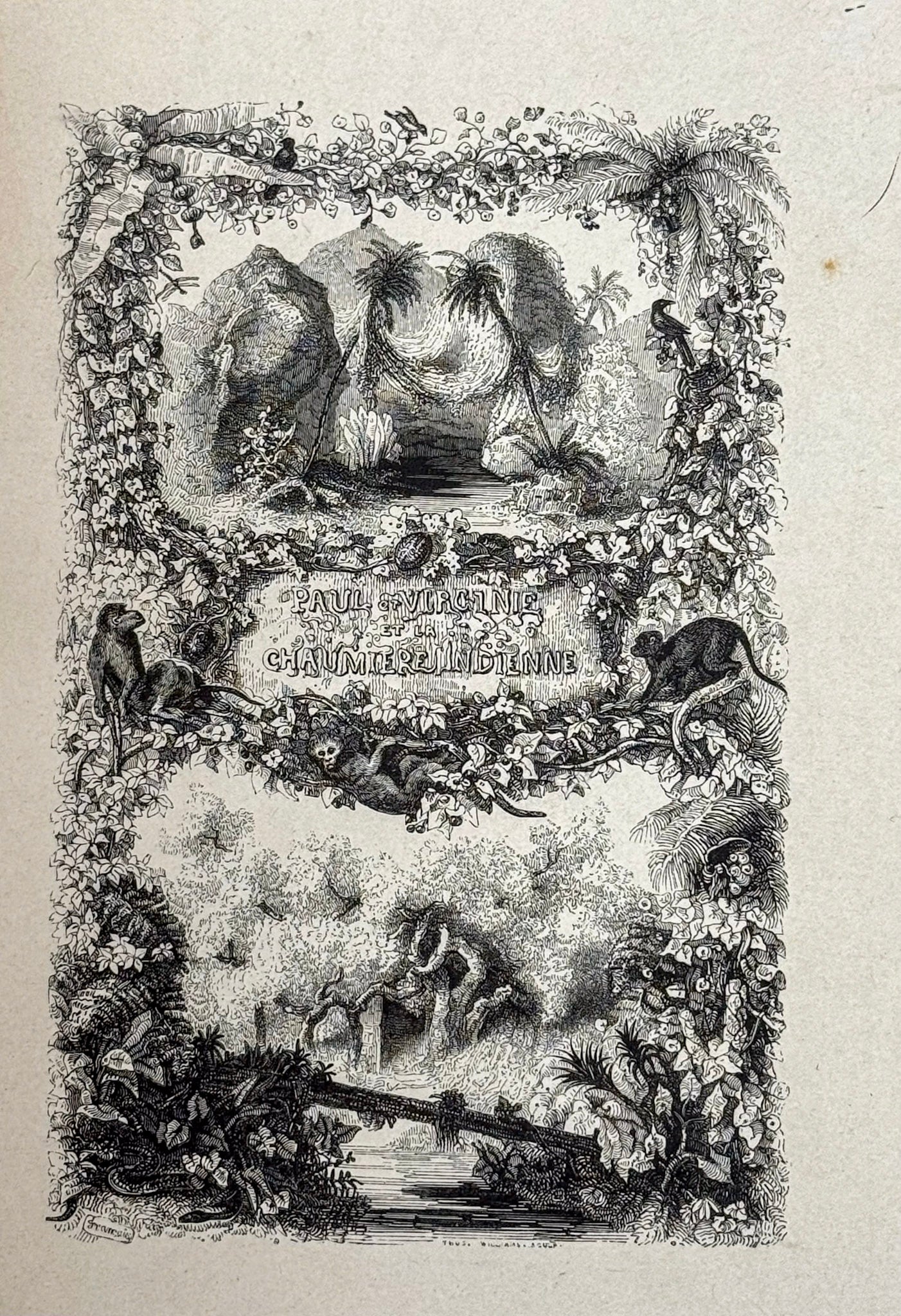 Paul et Virginie et la Chaumière indienne