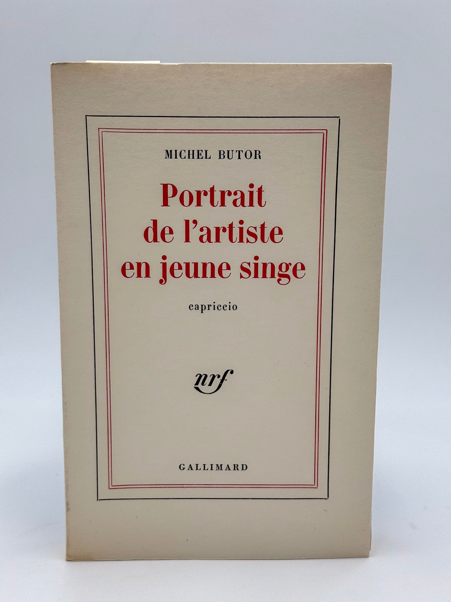 Portrait de l'artiste en jeune singe