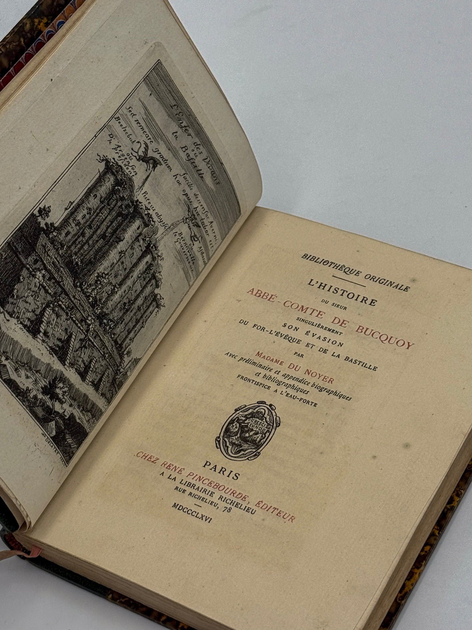 Histoire du sieur Abbé-Comte de Bucquoy singulièrement son évasion du for-l'évêque et de la bastille