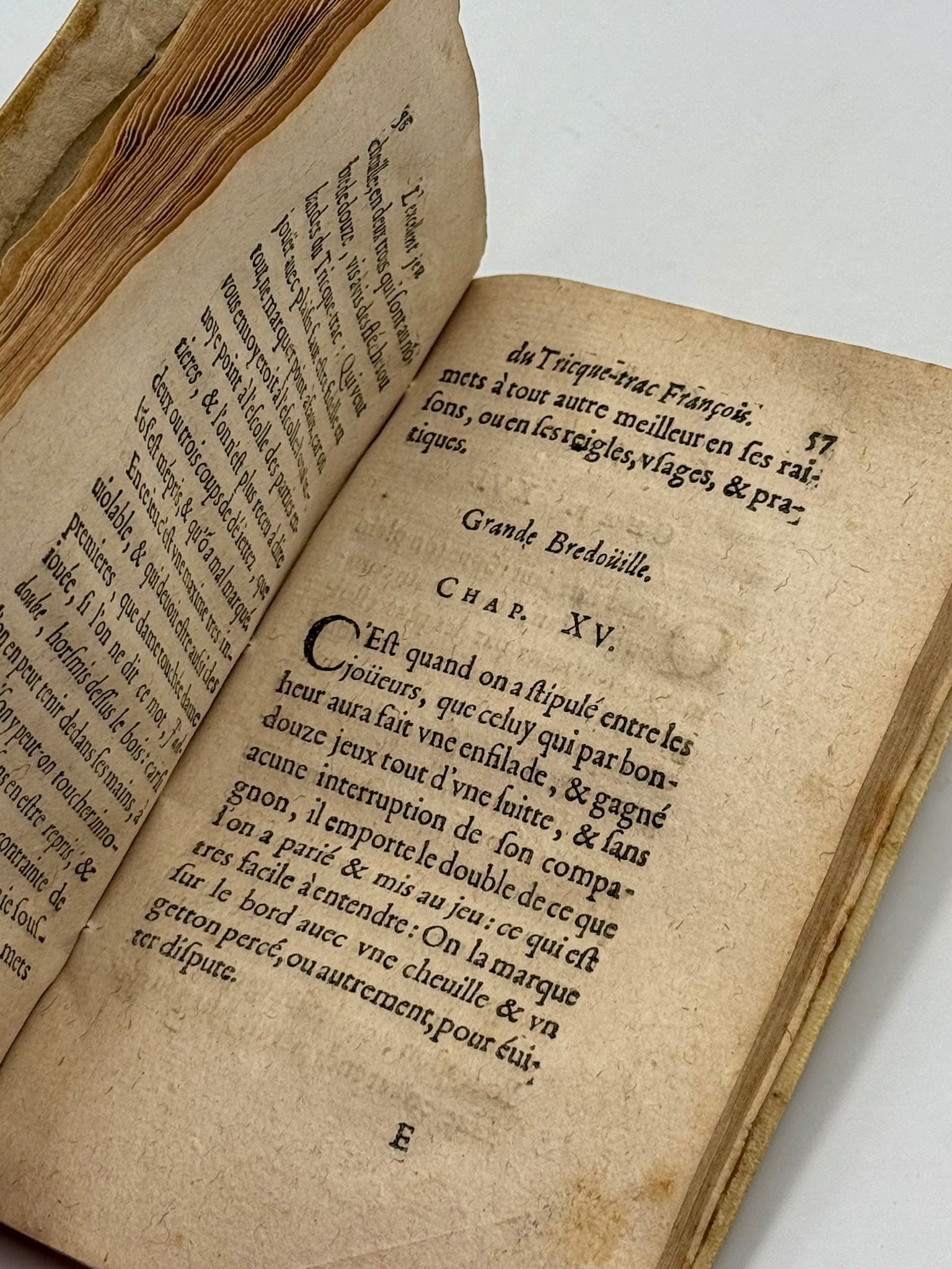 L'Excellent Jeu du Triquetrac. Tres-doux esbat és Nobles Compagnies