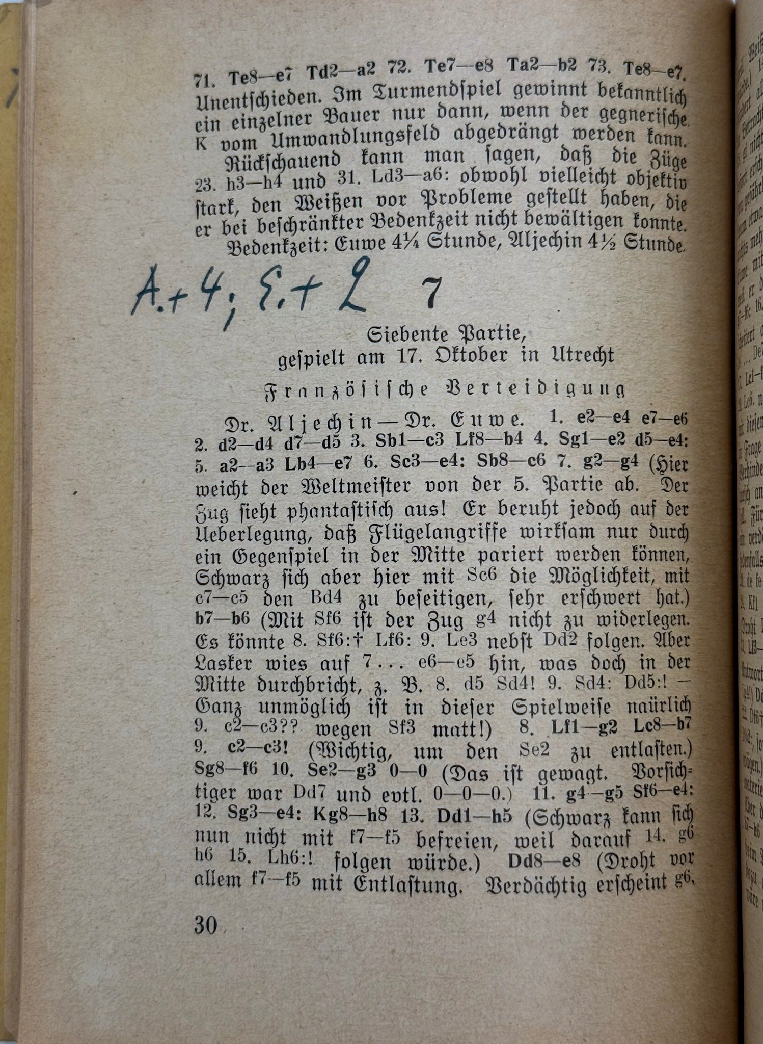 Aljechin - Euwe. Der Wettkampf um die Schachweltmeisterschaft 1935