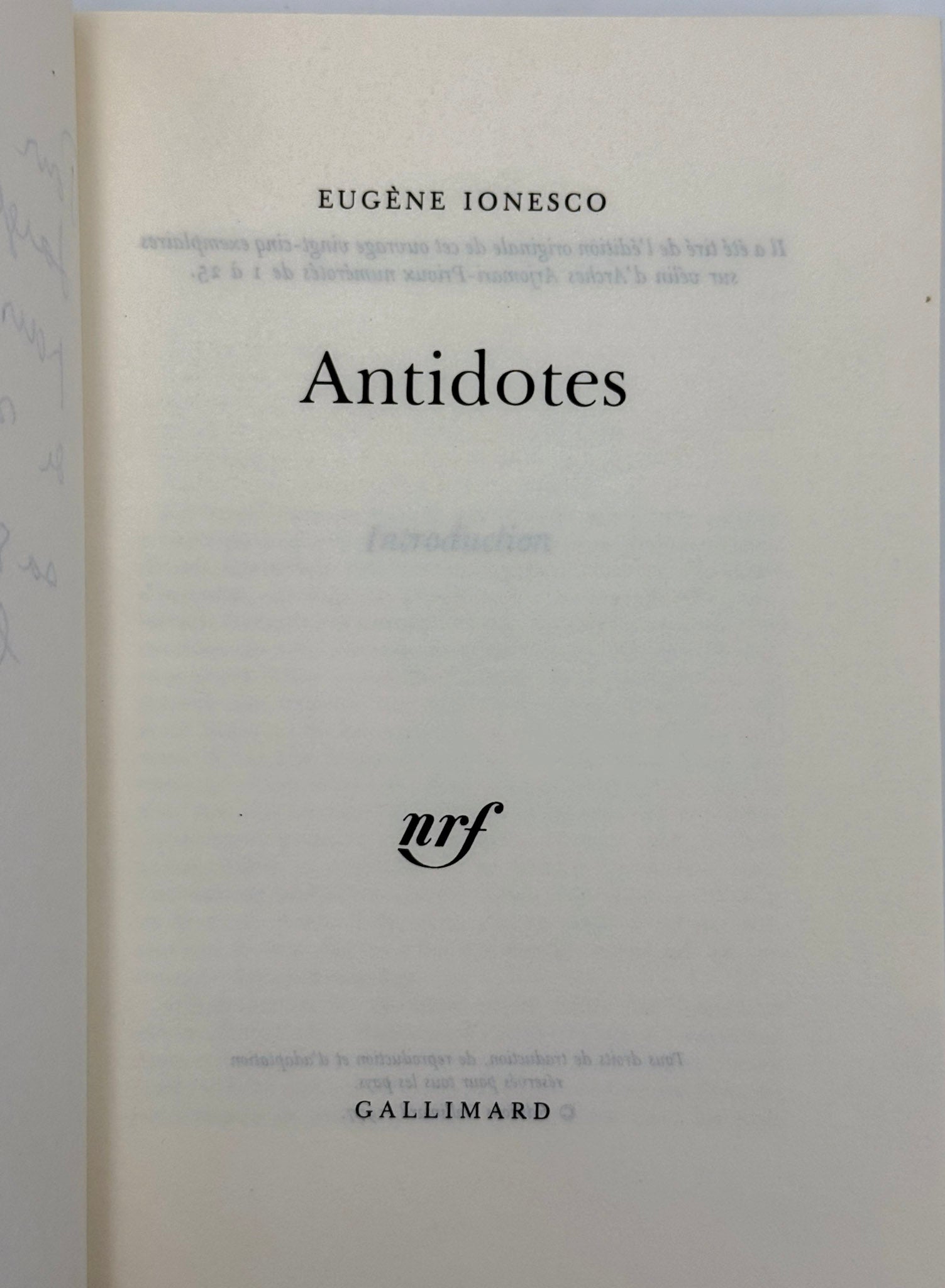 Antidotes