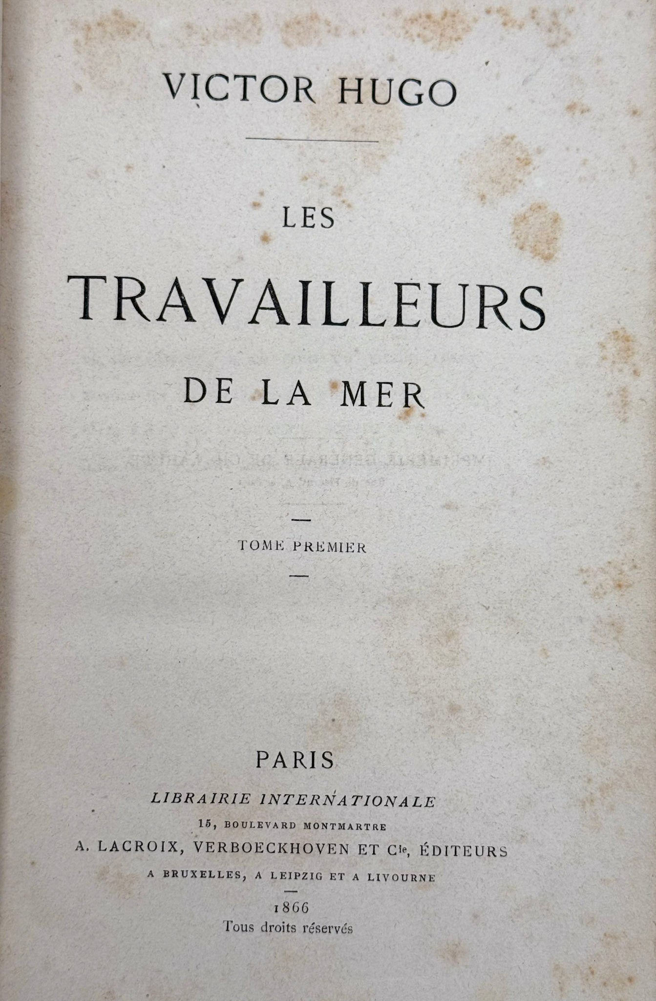 Les Travailleurs de la Mer