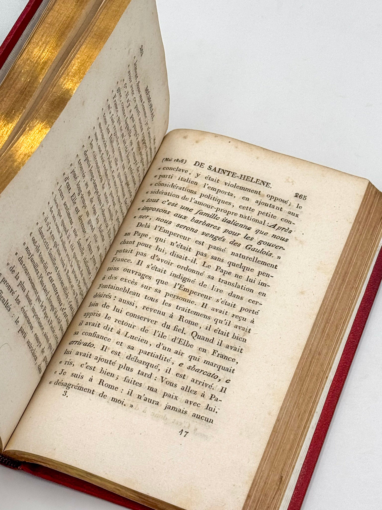 Mémorial de Sainte-Hélène, ou JOURNAL ou se trouve consigné, jour par jour, ce qu'a dit et fait NAPOLEON durant dix-huit mois.