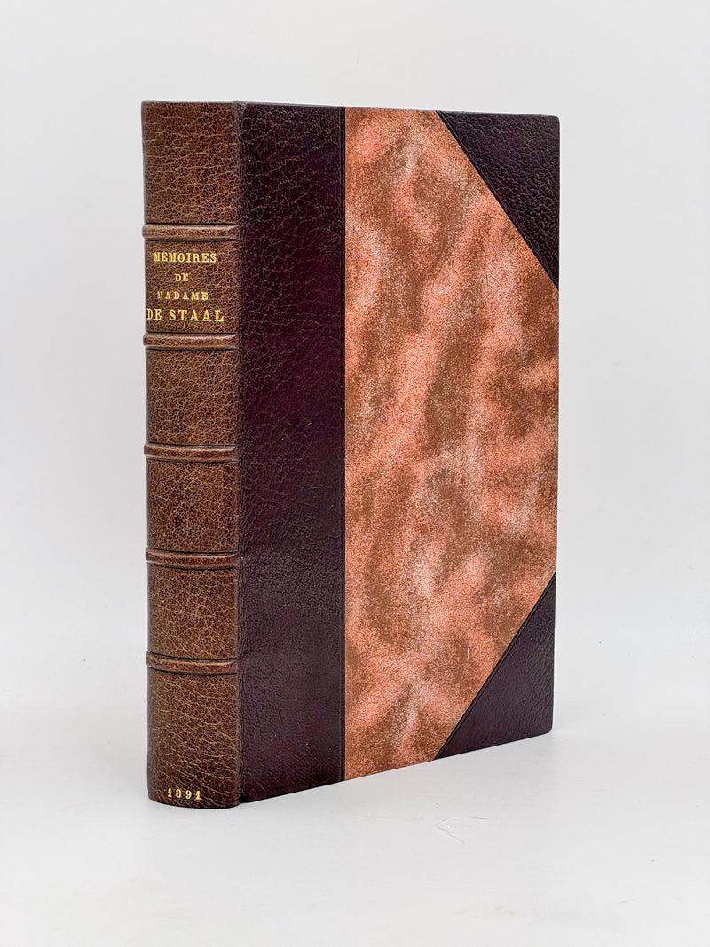 Mémoires de Madame de Staal (mademoiselle Delaunay). Un portrait et trente compositions de C. Delort gravés au burin et à l'eau-forte par L. Boisson.