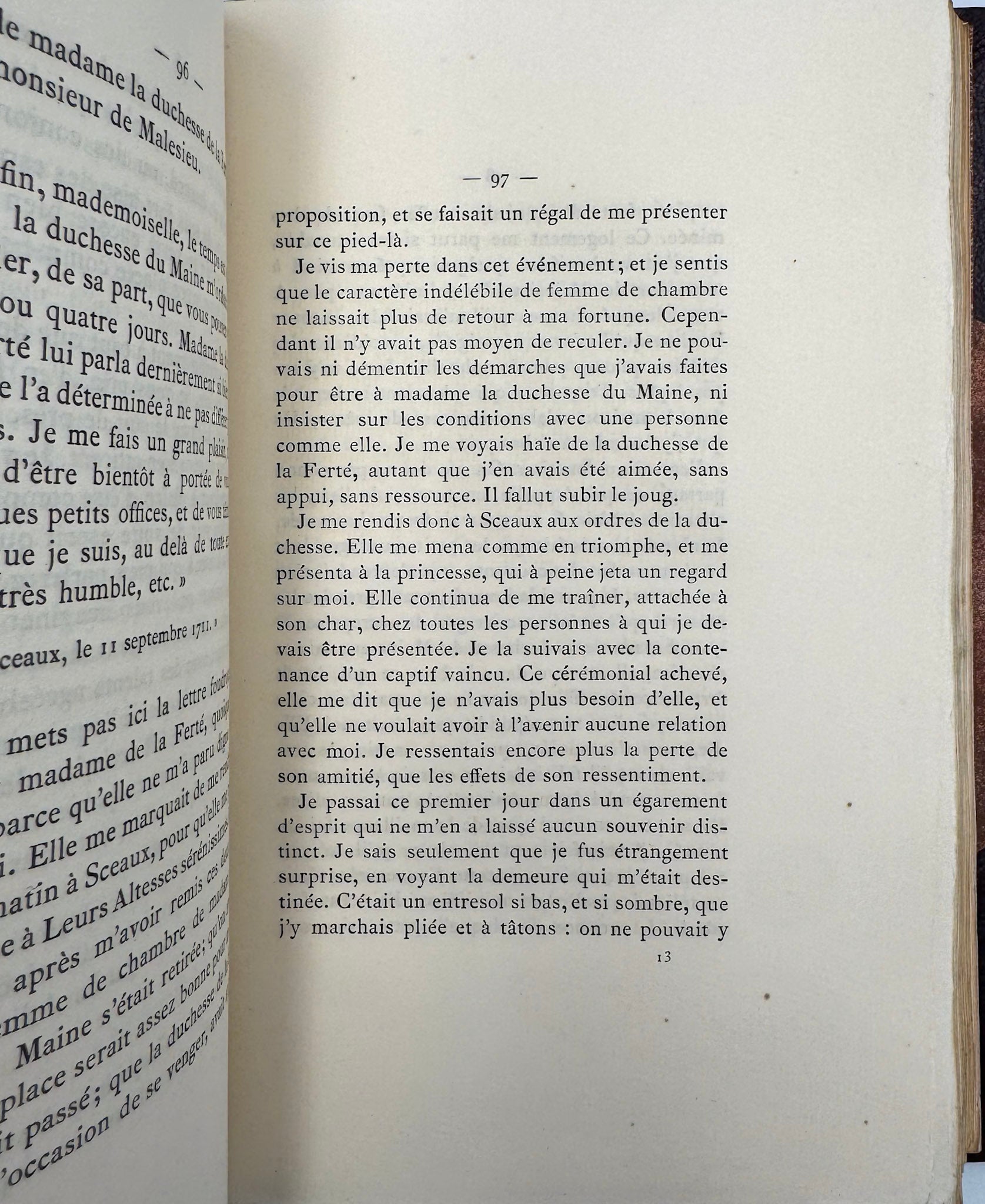 Mémoires de Madame de Staal (mademoiselle Delaunay). Un portrait et trente compositions de C. Delort gravés au burin et à l'eau-forte par L. Boisson.