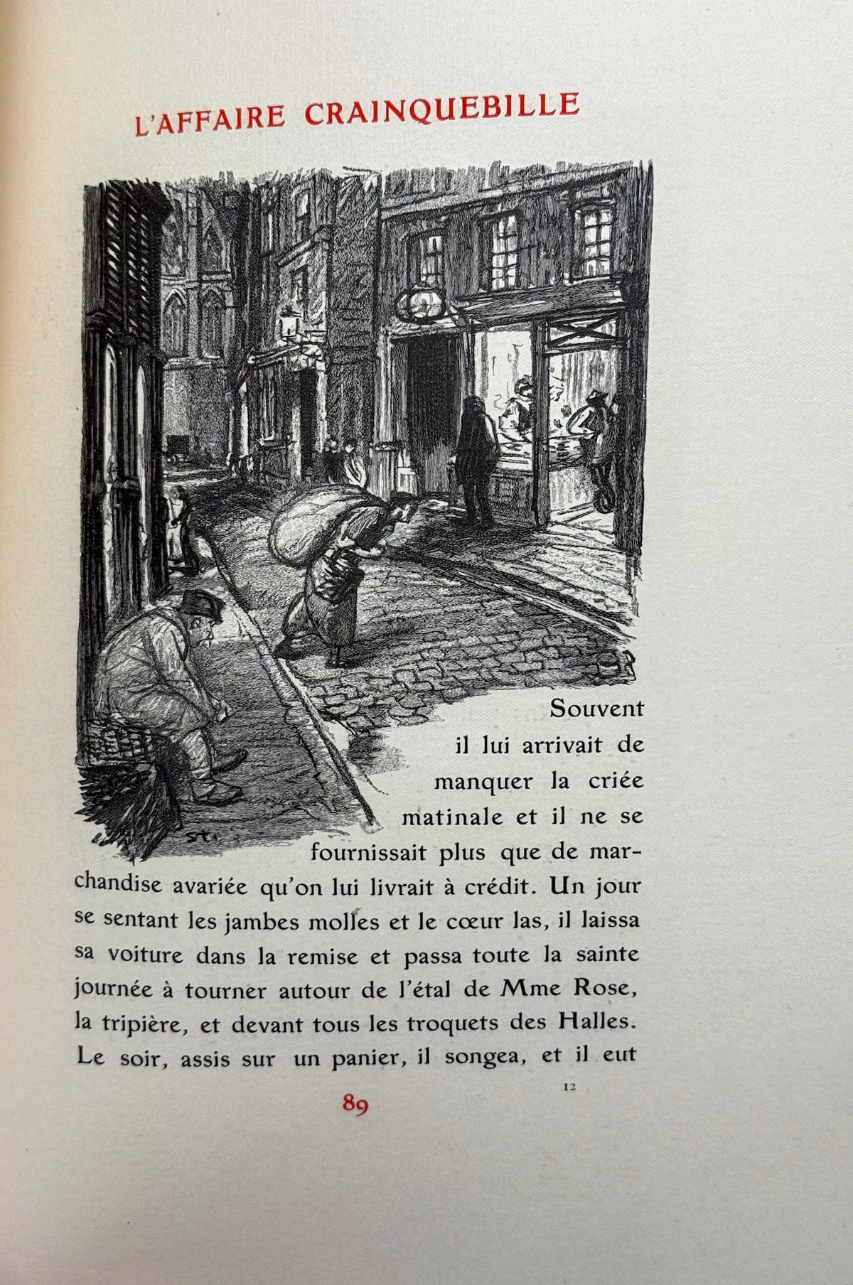 L'affaire crainquebille