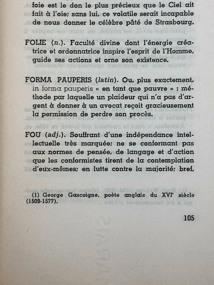 Le dictionnaire du diable