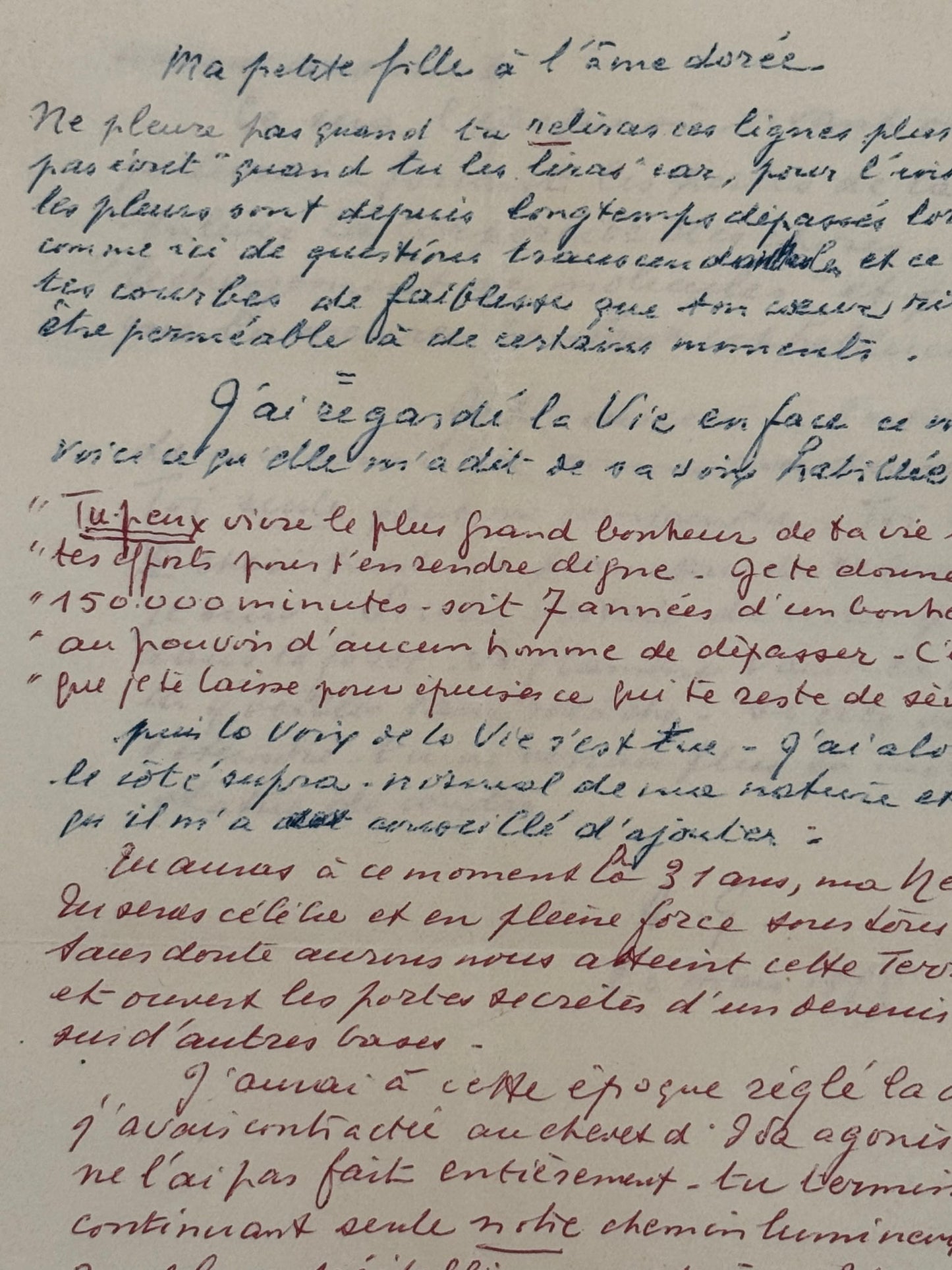 Autograph letter signed, Abel Gance to Nelly Kaplan