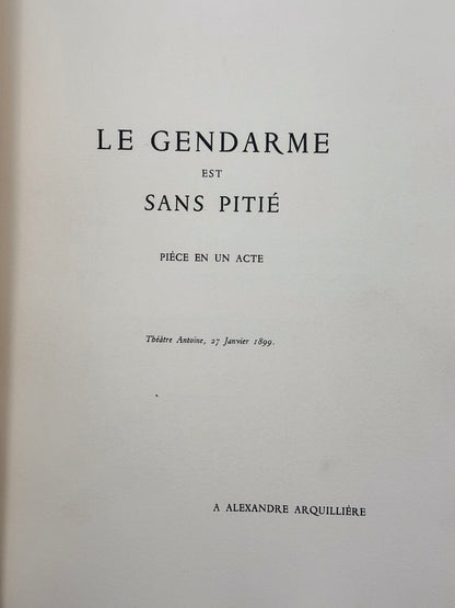 Le Gendarme est sans pitié. Gros Chagrins.