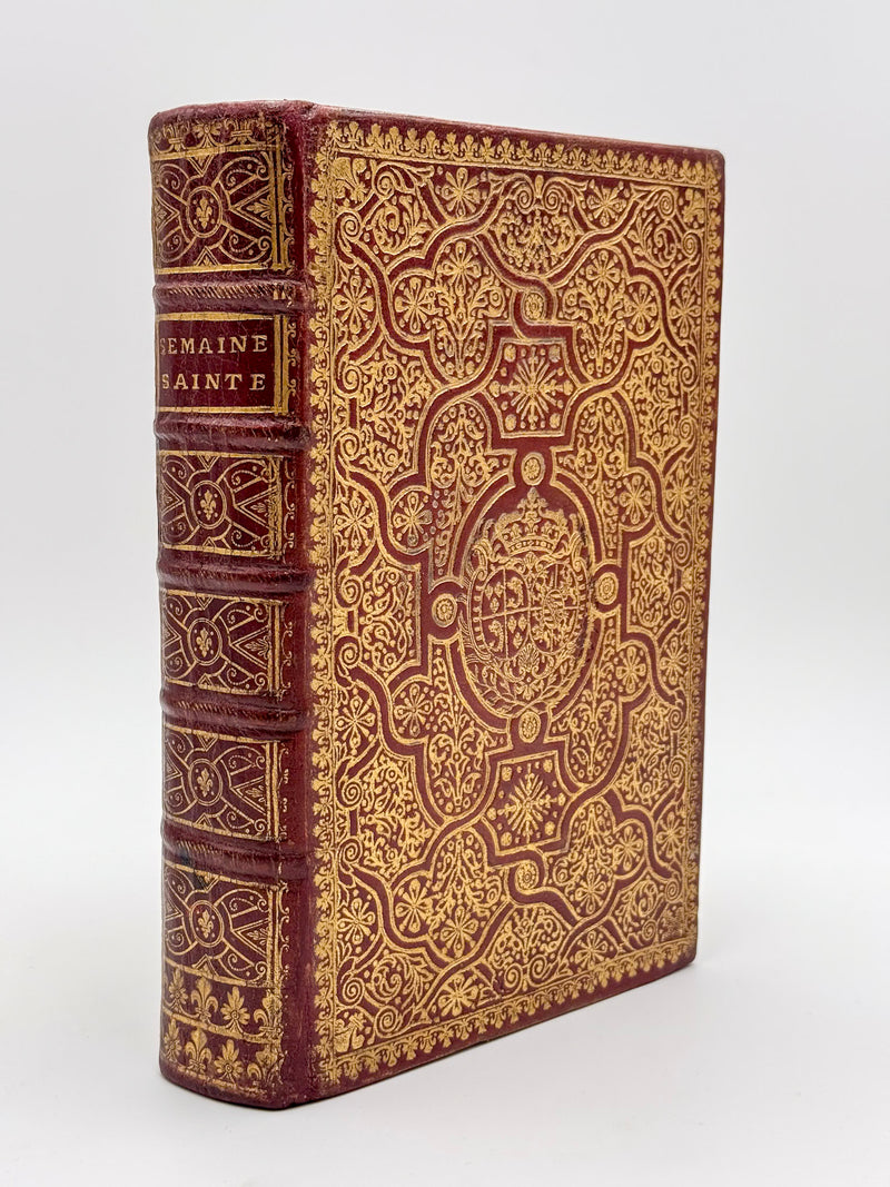 Office de la Semaine Sainte en latin et & François, à l'usage de Rome et de Paris avec des Réflexions et Méditations, Prières et Instructions pour la Confession et communion à l'usage de la Maison de Madame la Dauphine