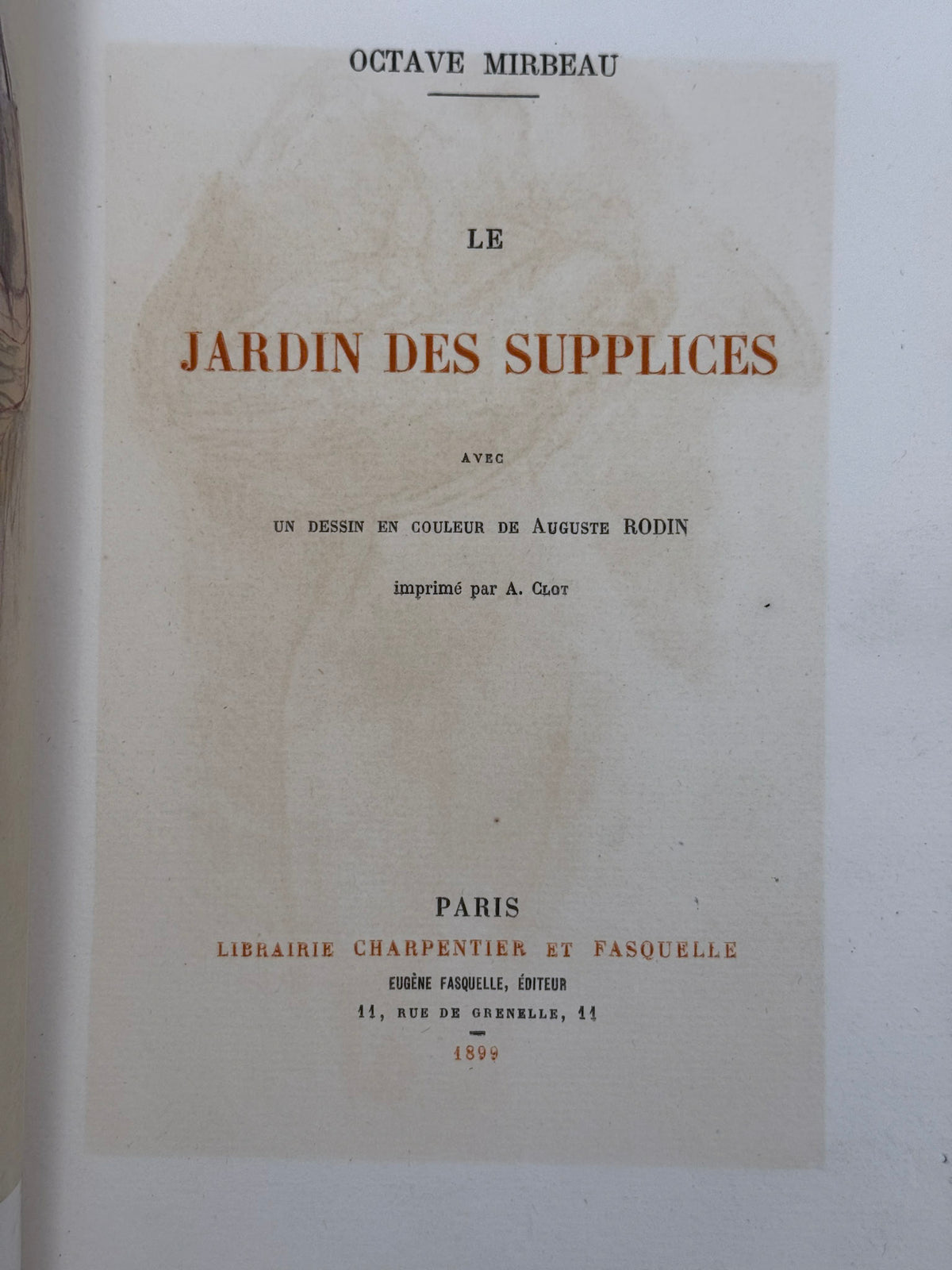 Le Jardin des supplices