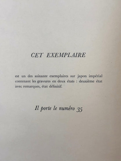 Mitsou. Vingt-six eaux-fortes et pointes-sèches de Edgar Chahine.