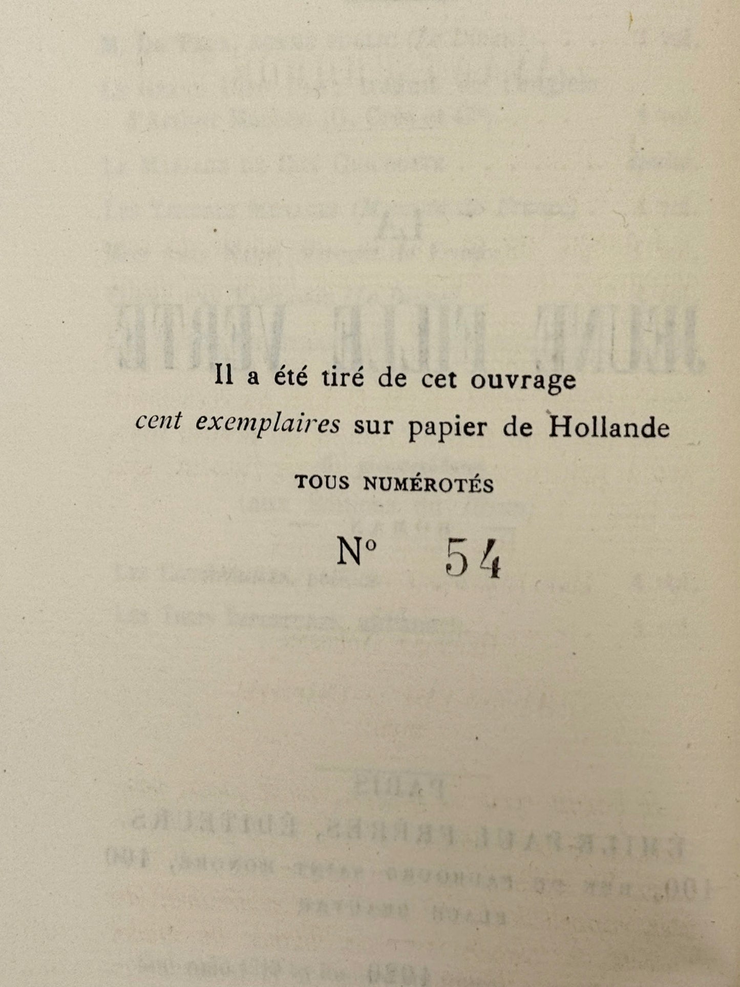 La jeune fille verte