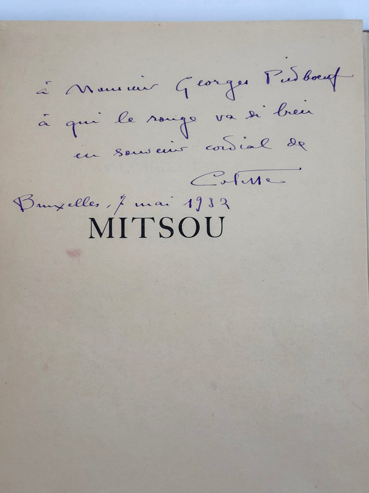 Mitsou. Vingt-six eaux-fortes et pointes-sèches de Edgar Chahine.