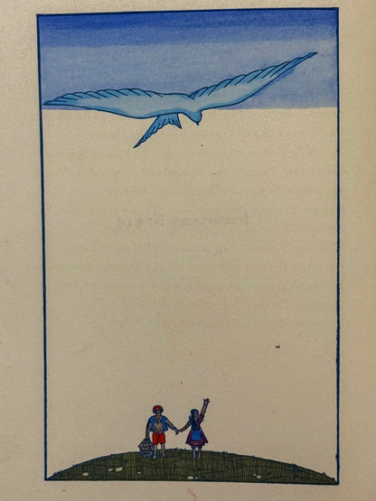 L'Oiseau Bleu. Féerie de Maurice Maeterlinck avec des aquarelles de Georges Lepape.