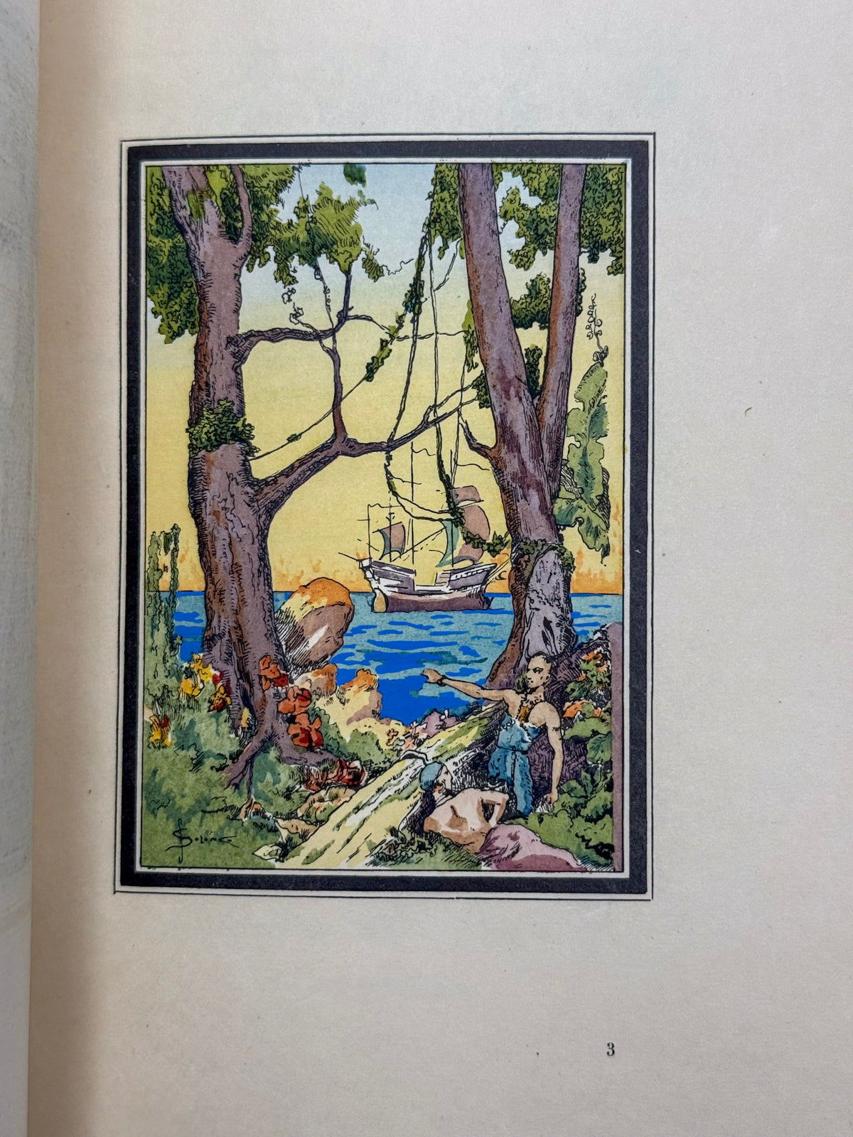 Les trophées. Illustrations en couleurs par Serge de Solomko.