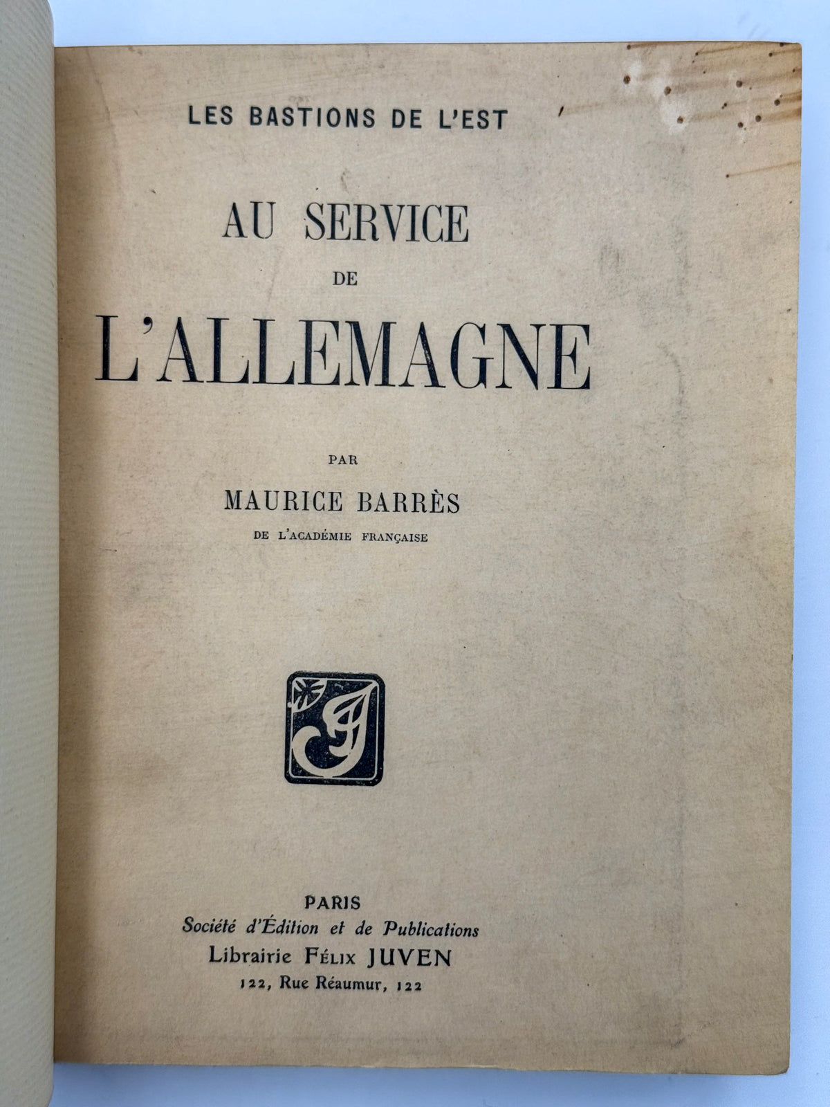 Au service de l'Allemagne