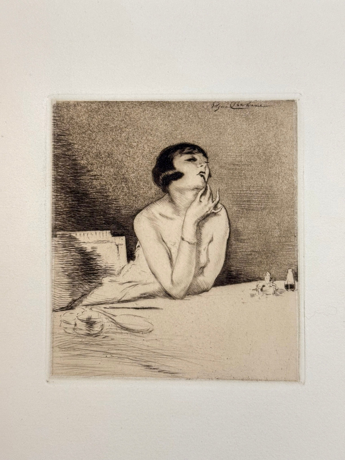 Mitsou. Vingt-six eaux-fortes et pointes-sèches de Edgar Chahine.