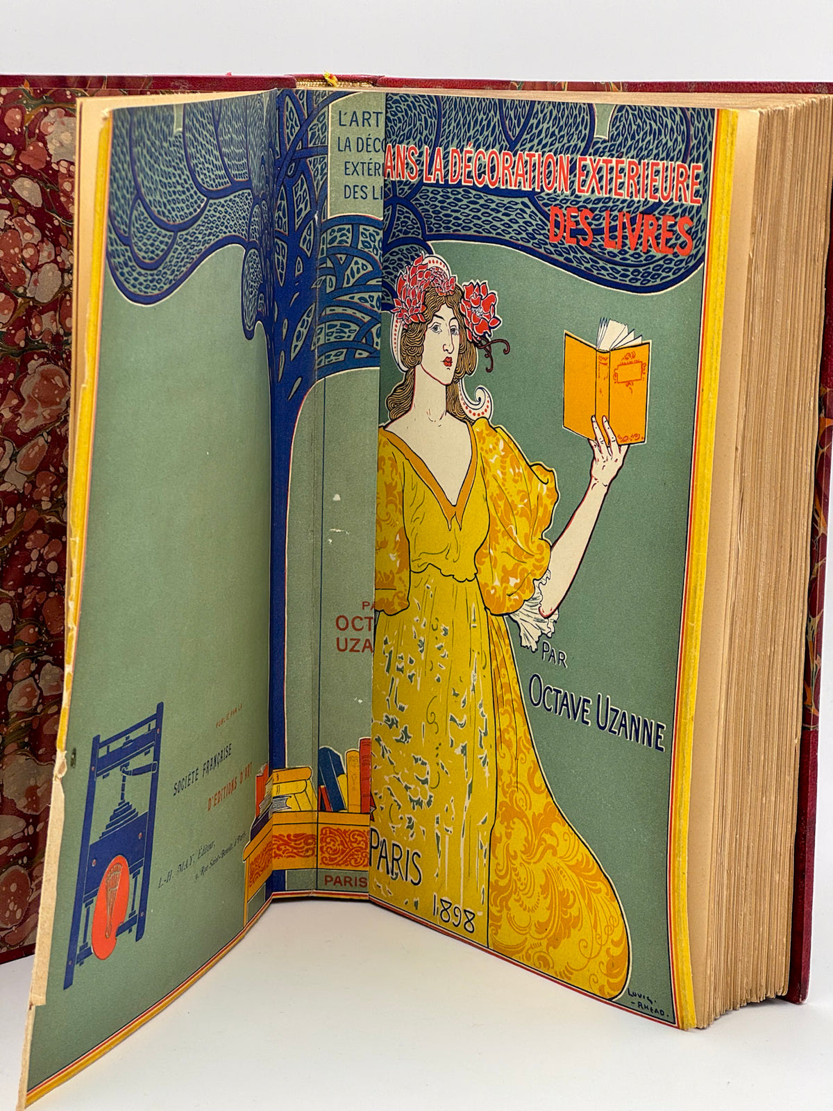 L'Art dans la décoration extérieure des Livres en France et à l'étranger