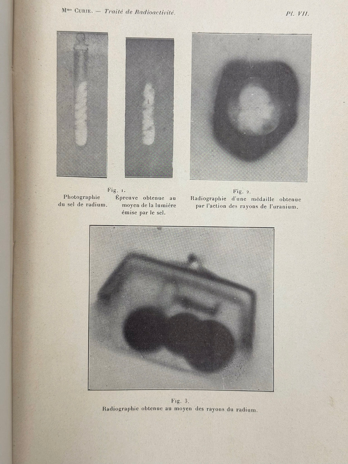 Traité de la Radioactivité
