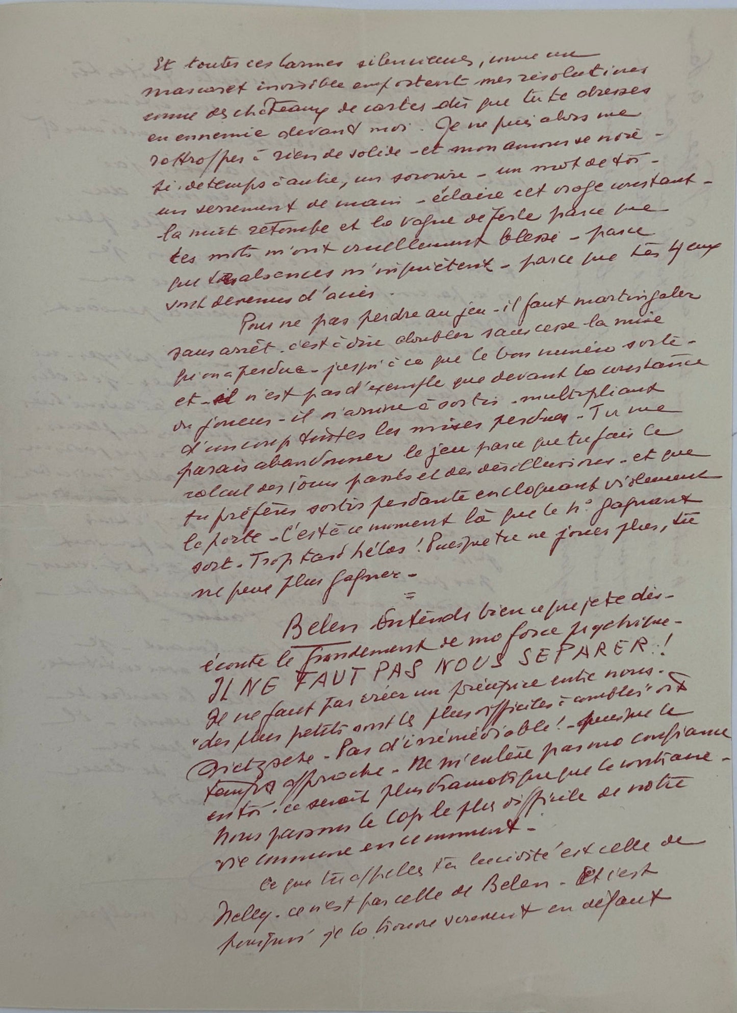 Autograph letter signed, Abel Gance