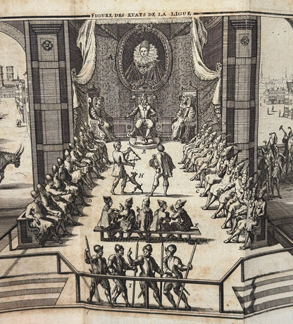 Satyre Menippée, de la vertu du Catholicon d'Espagne, et de la tenue des états de Paris, a laquelle est ajoutée un Discours sur l'interprétation du mot de Higuiero del Infierno, & qui en est l'Auteur.