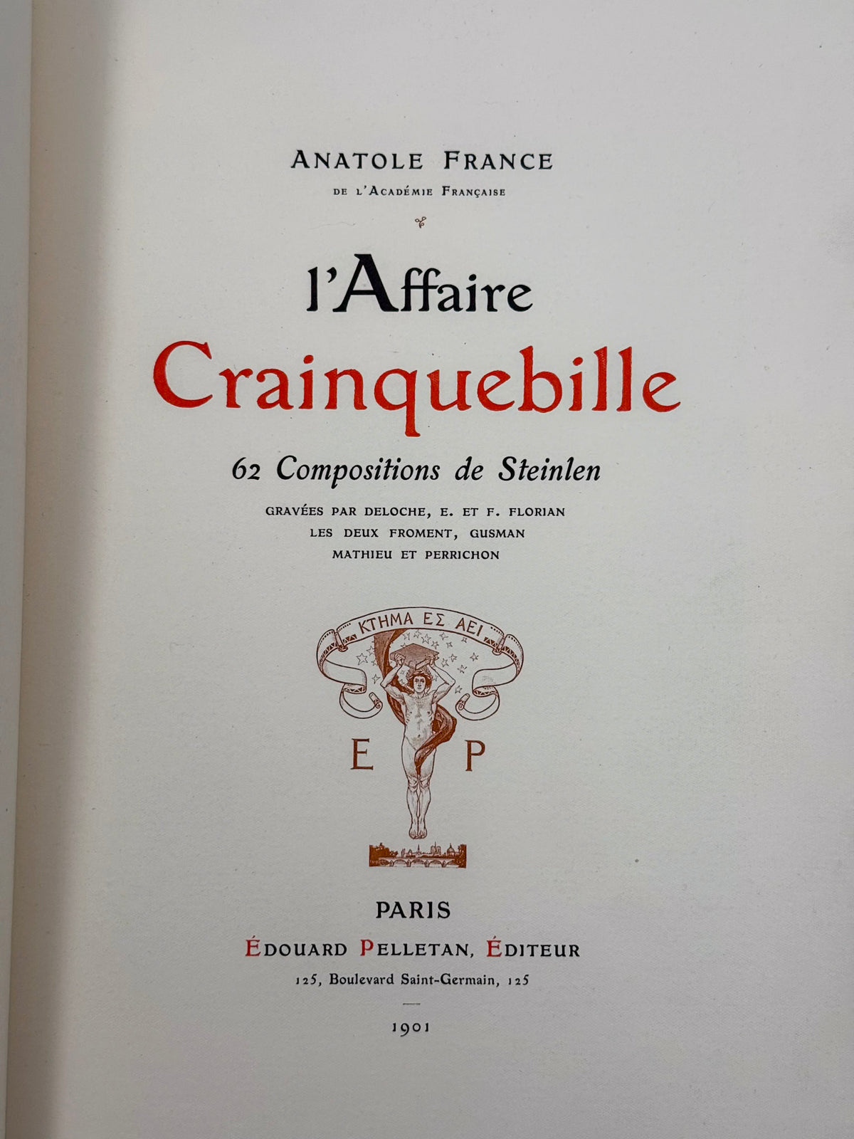 L'affaire crainquebille