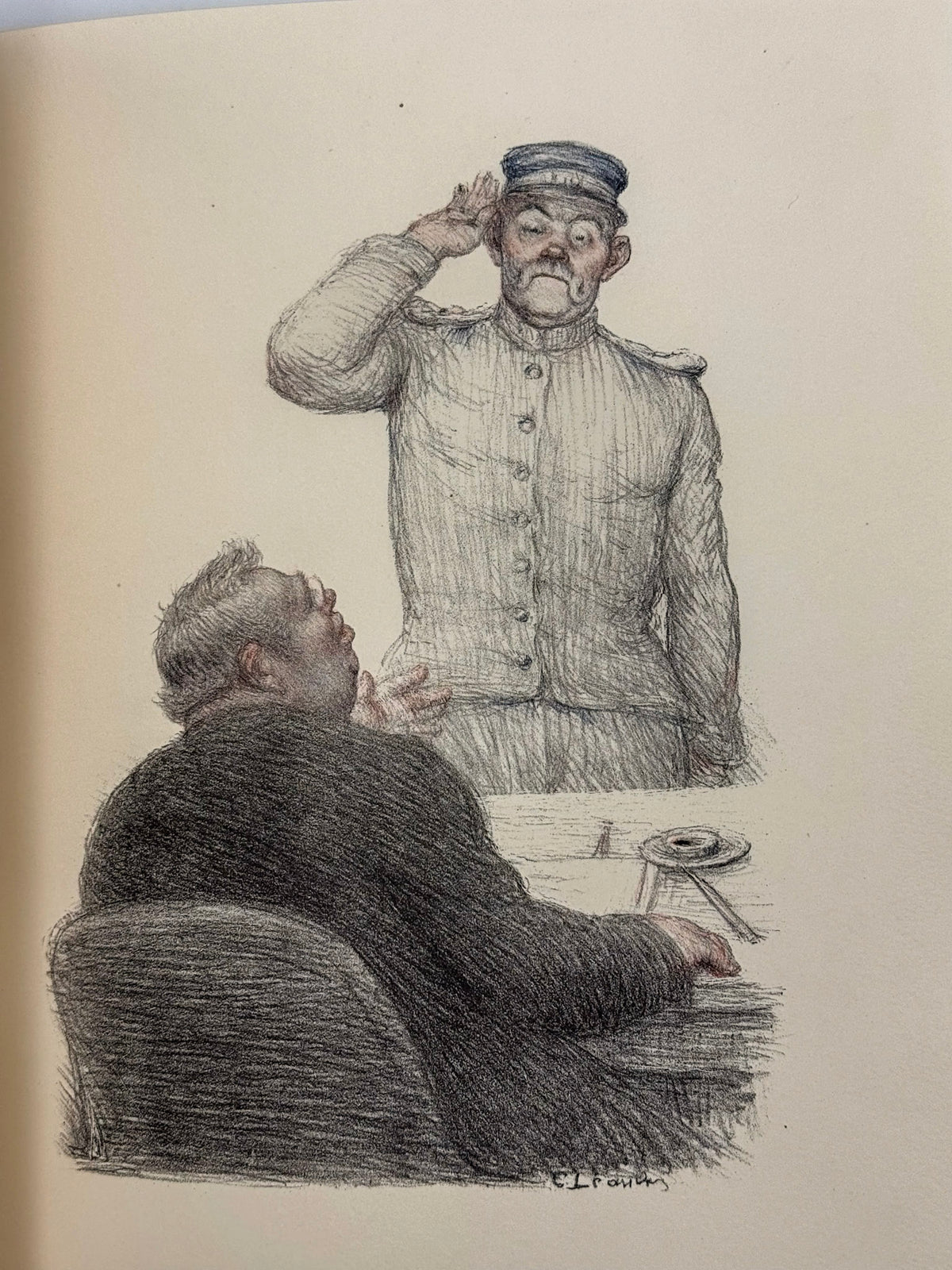 Le Gendarme est sans pitié. Gros Chagrins.
