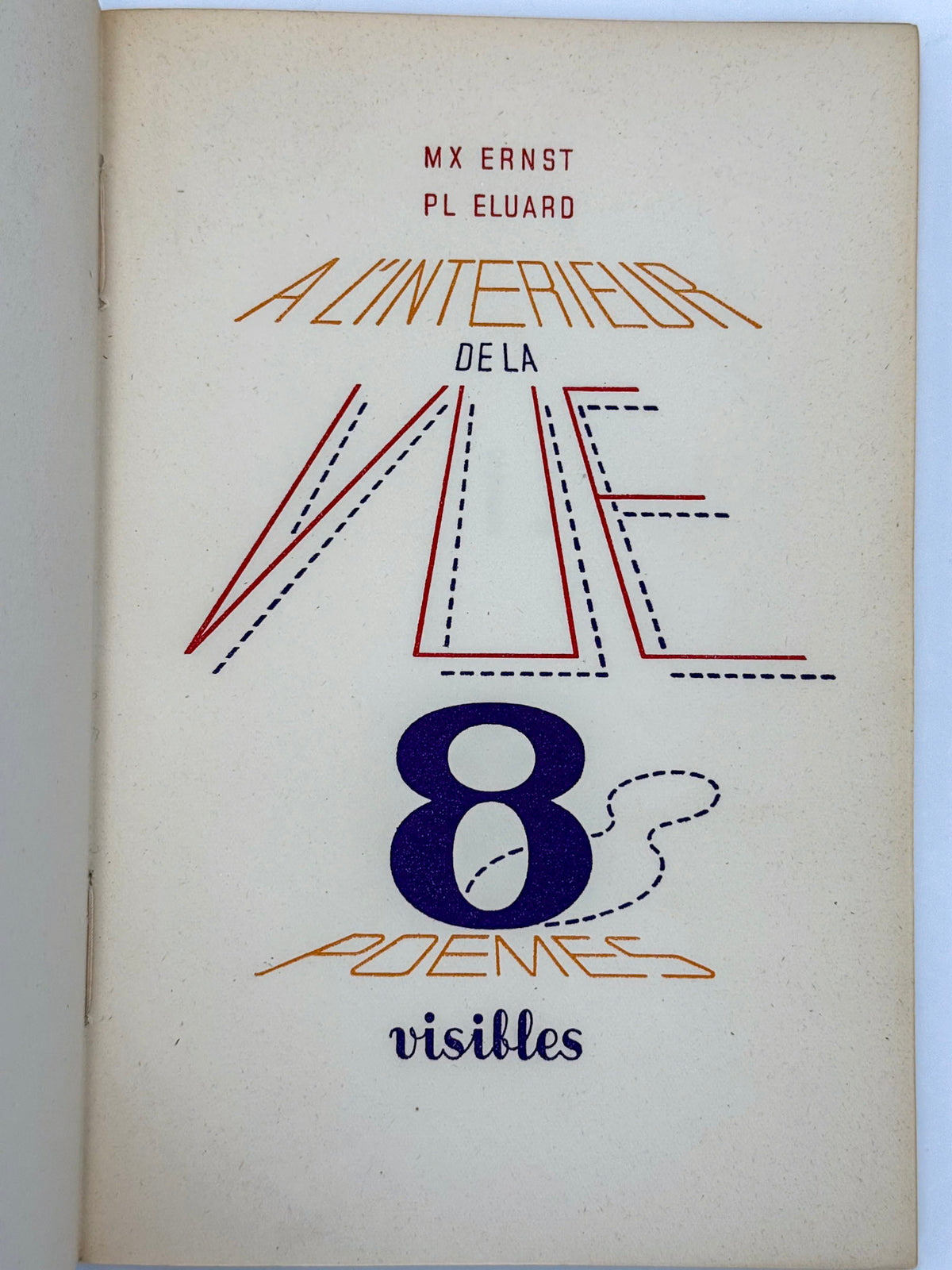 A l'intérieur de la vue. 8 poèmes