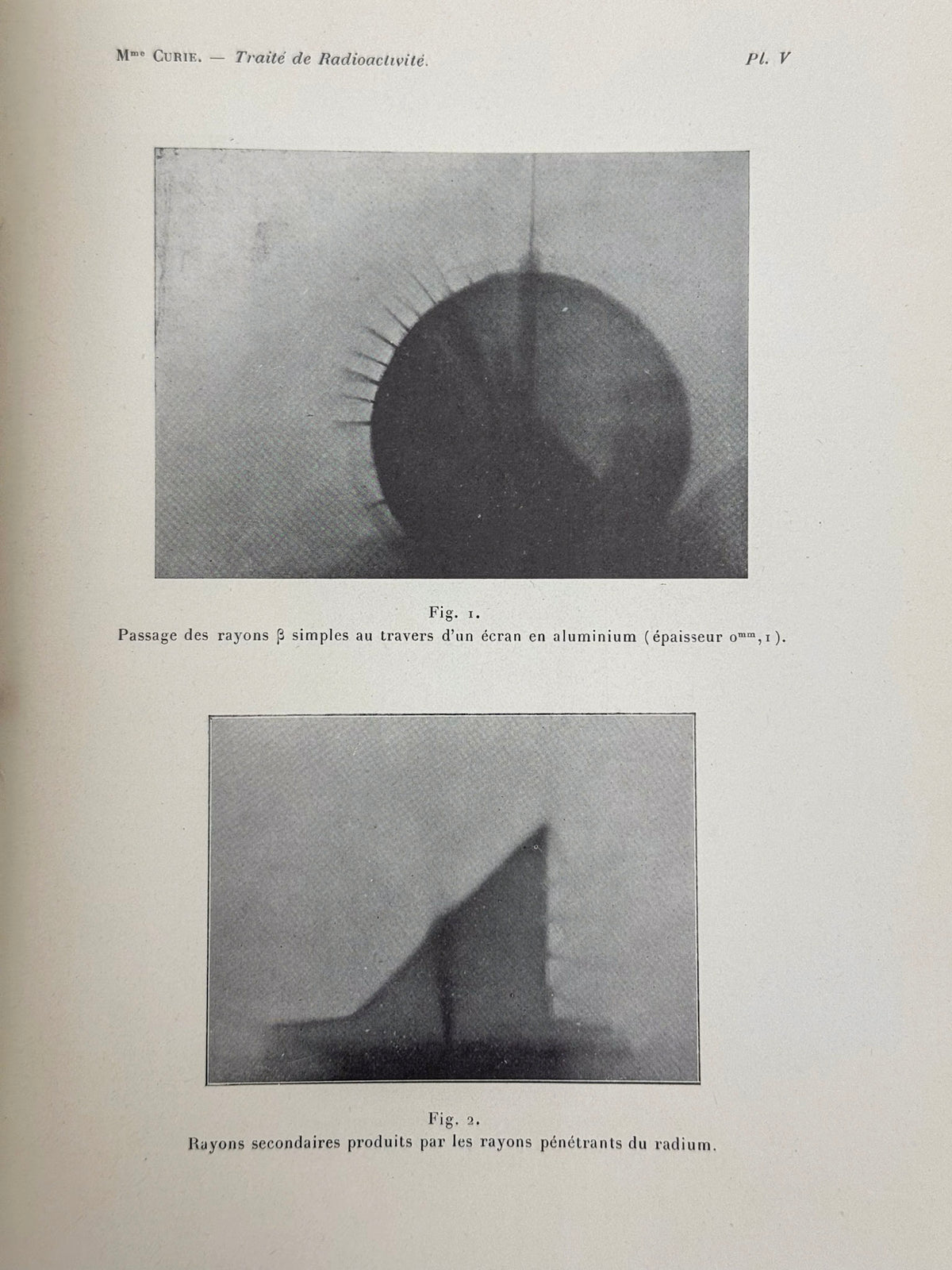 Traité de la Radioactivité