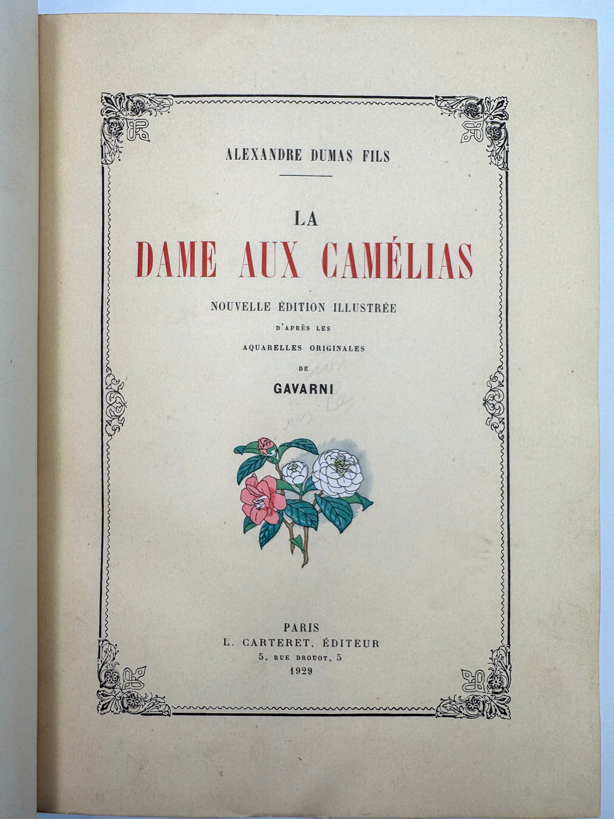 La Dame aux Camélias