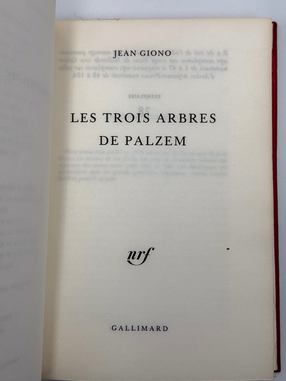 Les trois arbres de Palzem