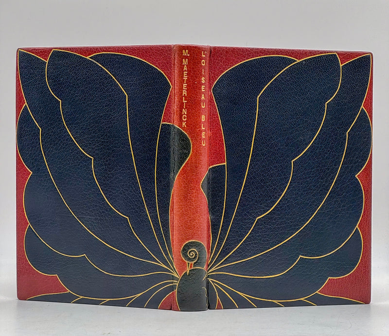 L'Oiseau Bleu. Féerie de Maurice Maeterlinck avec des aquarelles de Georges Lepape.