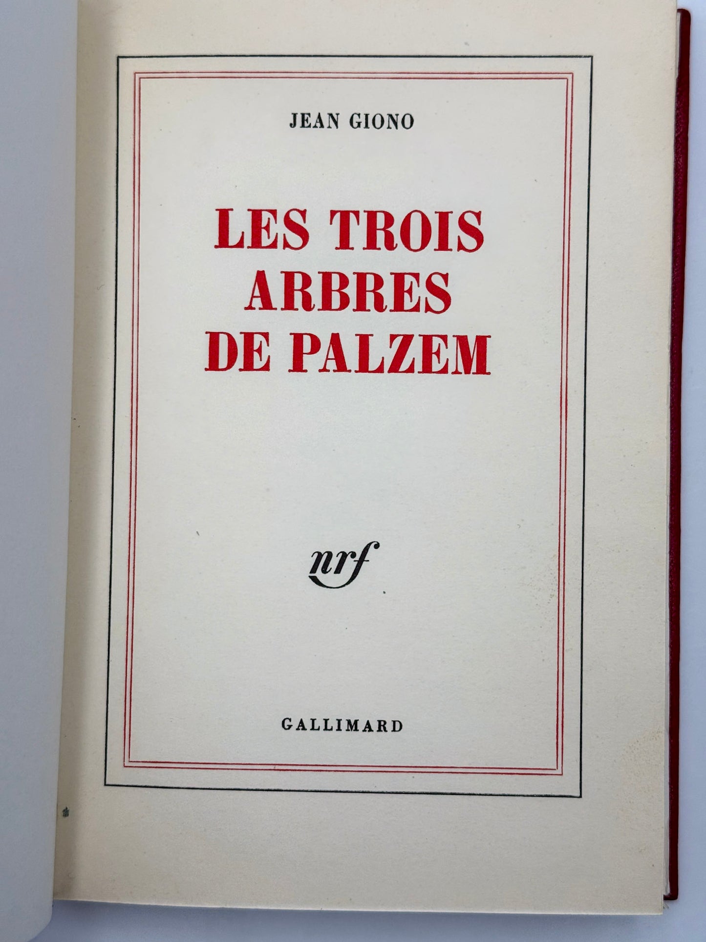 Les trois arbres de Palzem