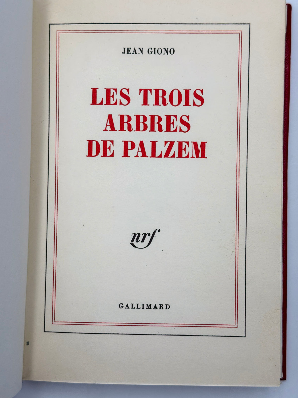 Les trois arbres de Palzem