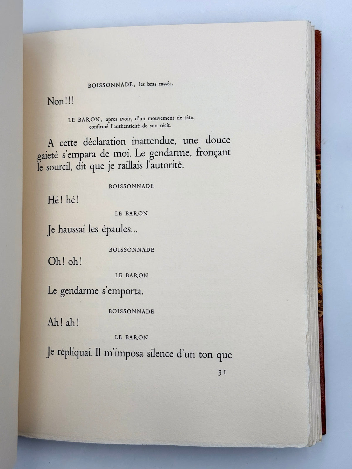 Le Gendarme est sans pitié. Gros Chagrins.