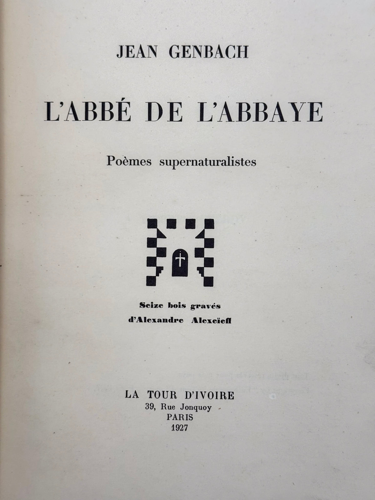 L'abbée de l'Abbaye