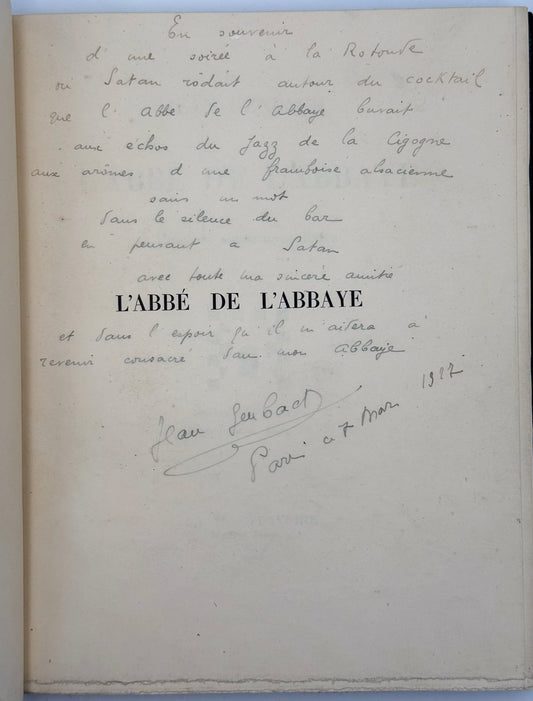 L'abbée de l'Abbaye