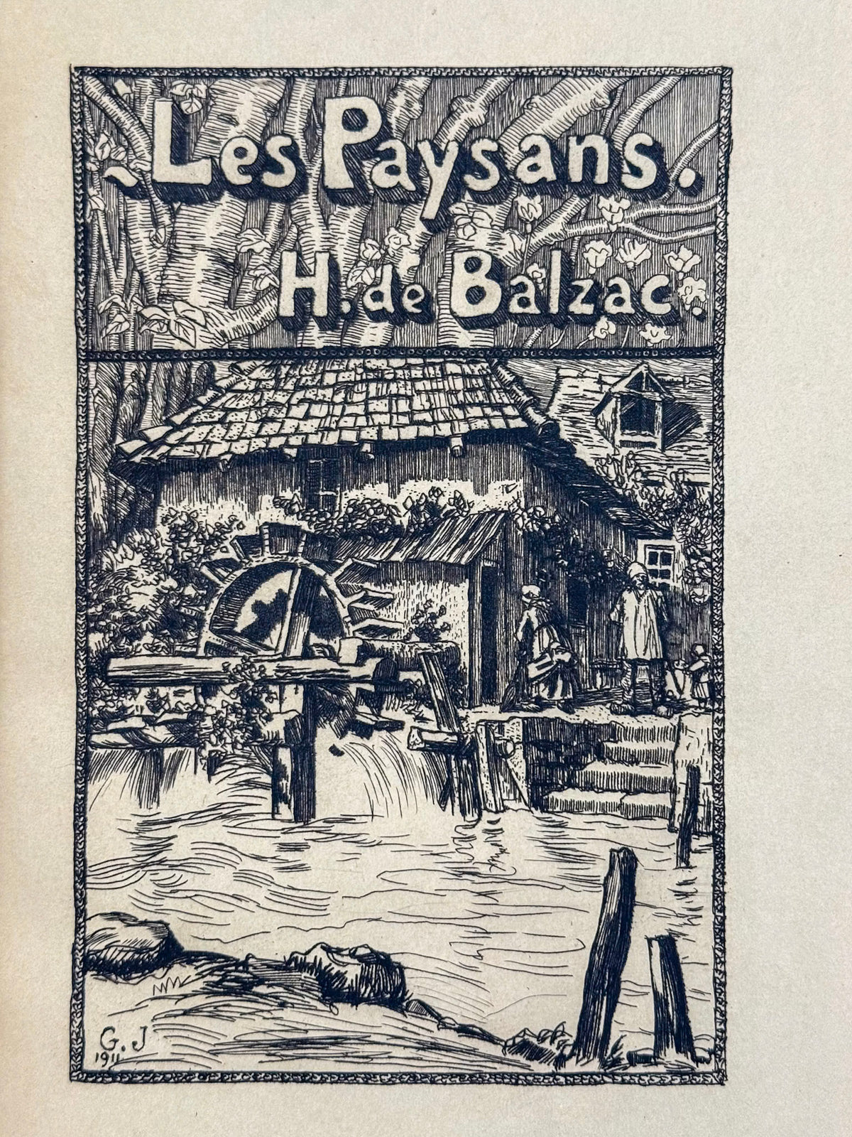Les Paysans. Illustrations et eaux-fortes de Georges Jeanniot