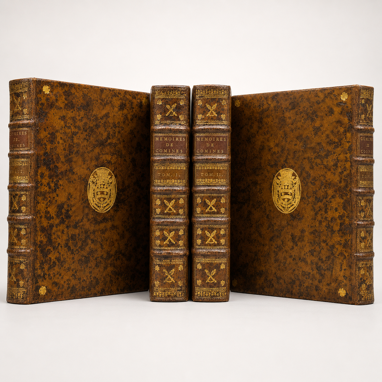 Mémoires de Messire Philippe de Comines, seigneur d'Argenton, où l'on trouve l'histoire des rois de France Louis XI et Charles VIII