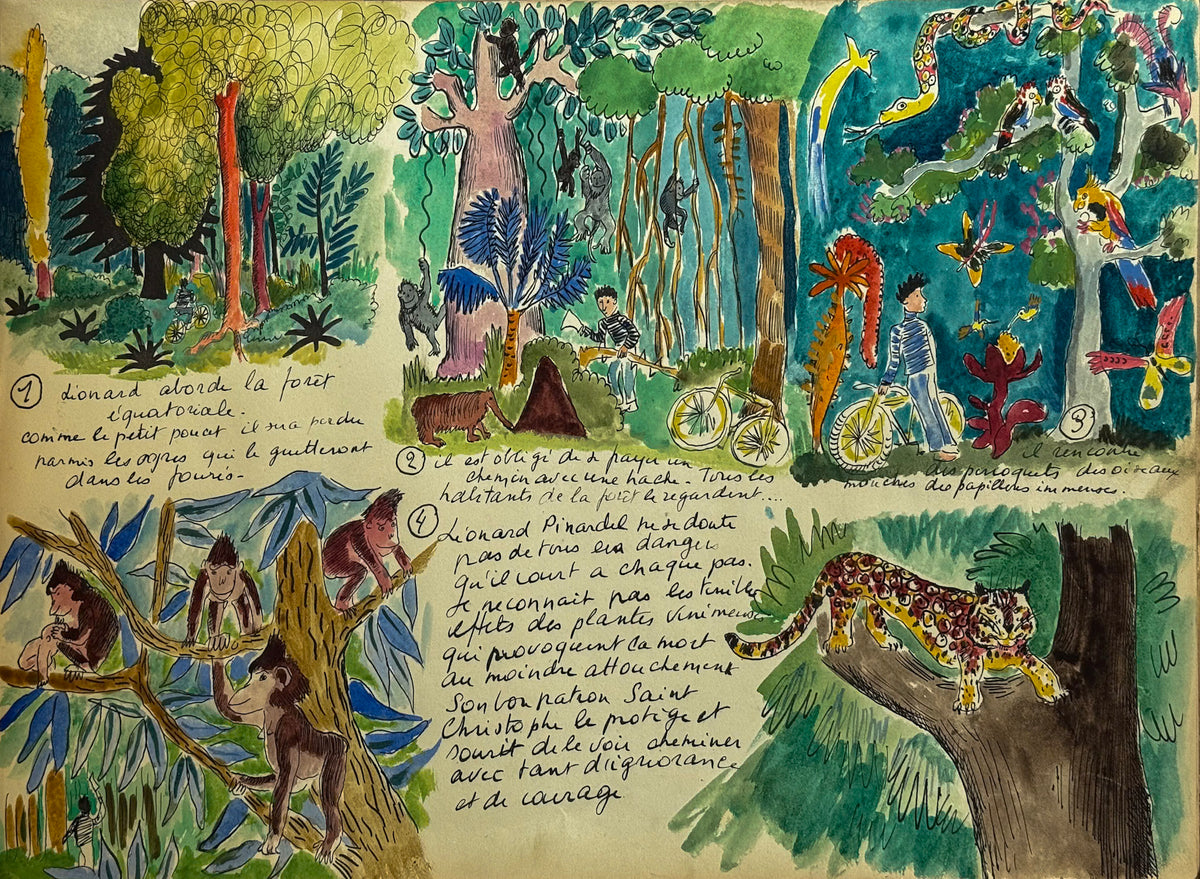 A la Gloire du vélocipède. Aventures merveilleuses, véritables et sensationnelles. Le Tour du Monde de Léonard Pinardel dit Tournebride