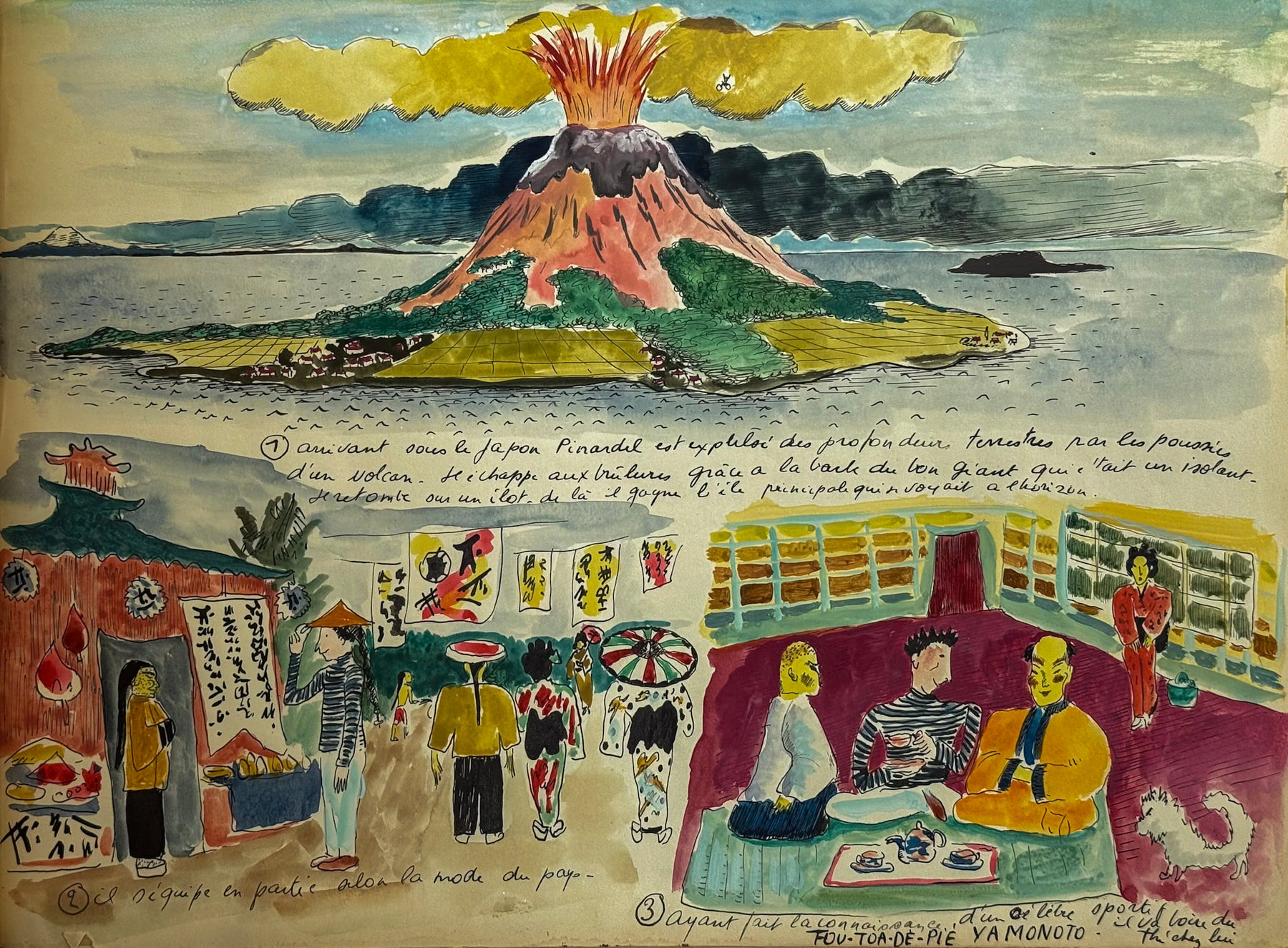 A la Gloire du vélocipède. Aventures merveilleuses, véritables et sensationnelles. Le Tour du Monde de Léonard Pinardel dit Tournebride