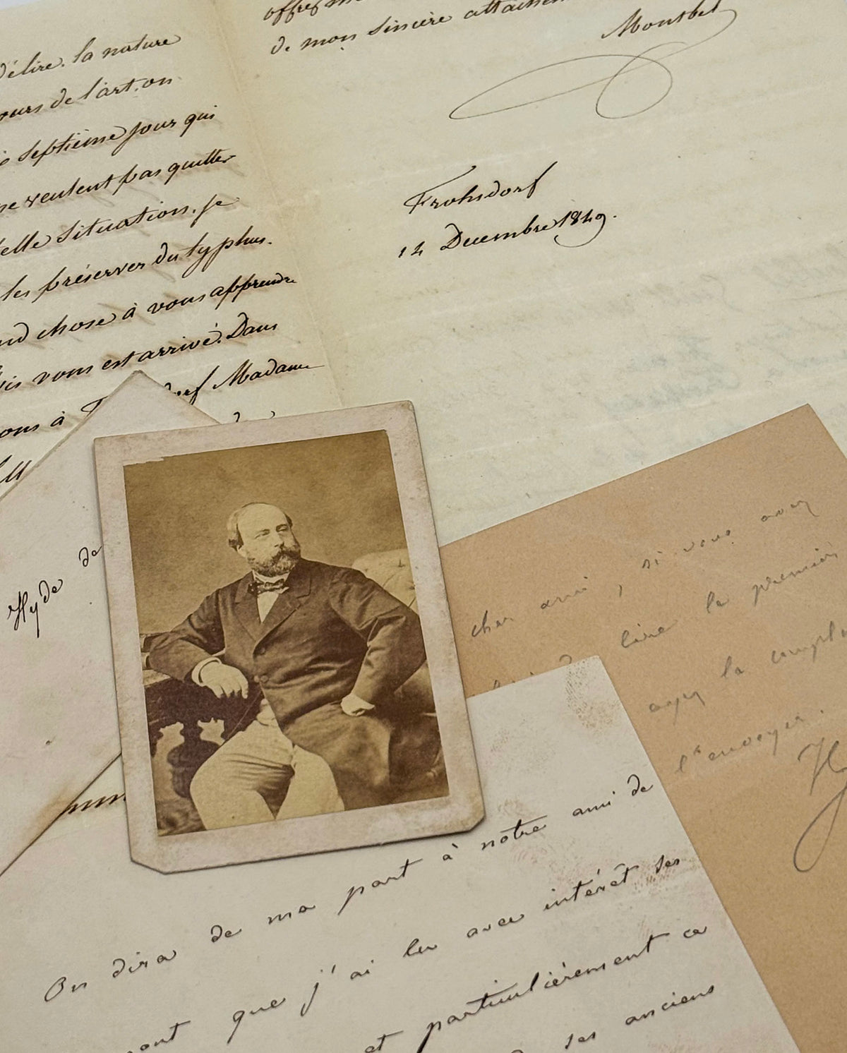 A.L.S. Guillaume-Isidore de Montbel to Jean-Guillaume Hyde de Neuville