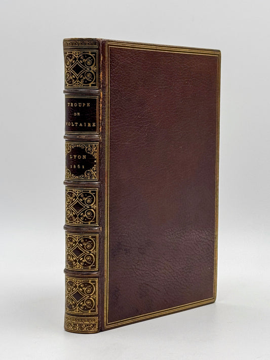 Galerie historique des portraits des comédiens de la troupe de Voltaire. Gravés à l'eau-forte, sur des documents authentiques