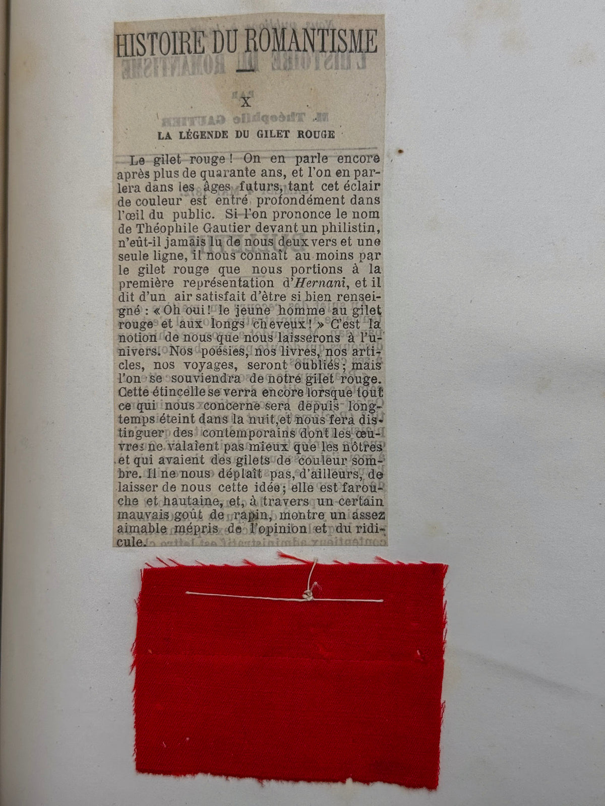 Histoire du romantisme, suivie de notices romantiques et d'une étude sur la poésie française 1830-1868