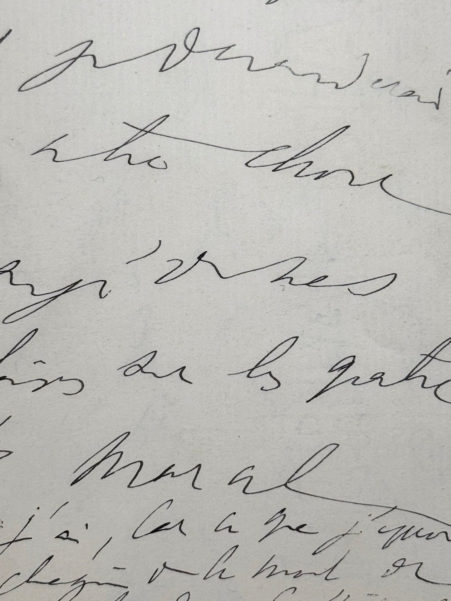 L.A.S. Proust à Madame Charles Nathan