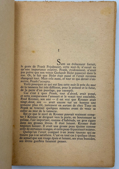 La neige était sale