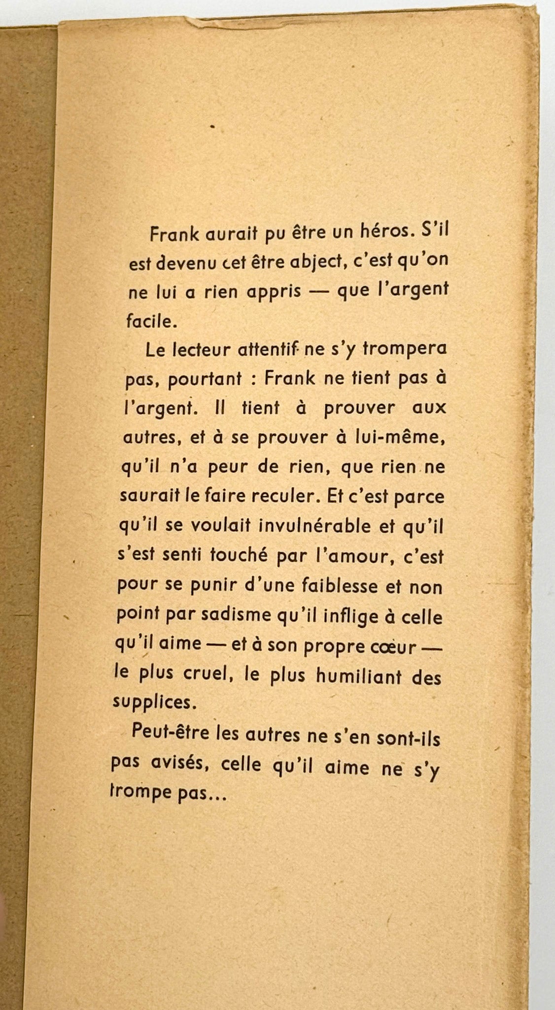 La neige était sale